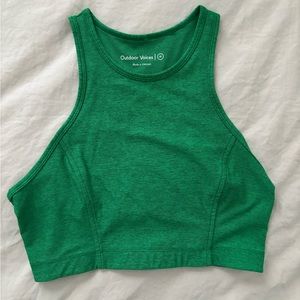 Outdoor Voices | green crop top | Sz M